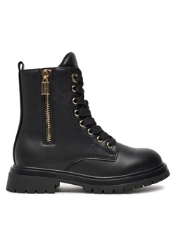 Tommy Hilfiger Trapery Lace-Up Bootie T3A5-33567-1351 M Czarny ze sklepu MODIVO w kategorii Buty zimowe dziecięce - zdjęcie 181128342