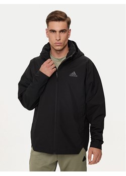 adidas Kurtka przeciwdeszczowa Terrex Traveer RAIN.RDY HG6016 Czarny Relaxed Fit ze sklepu MODIVO w kategorii Kurtki męskie - zdjęcie 181128351