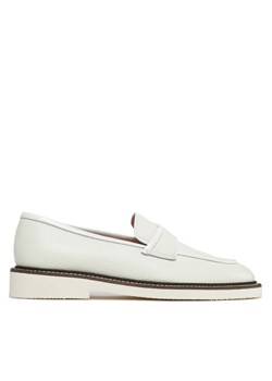 Pollini Lordsy SA10033G1ITD210A Biały ze sklepu MODIVO w kategorii Półbuty damskie - zdjęcie 181128442