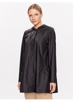 Rains Kurtka przeciwdeszczowa 18050 Czarny Regular Fit ze sklepu MODIVO w kategorii Kurtki damskie - zdjęcie 181128490