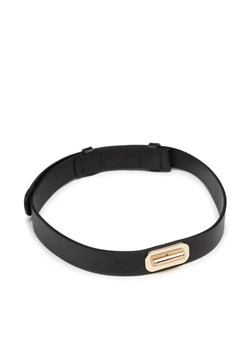 Tommy Hilfiger Pasek na talię Turnlock 2.5 AW0AW14723 Czarny ze sklepu MODIVO w kategorii Paski damskie - zdjęcie 181128632