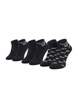 Reebok Zestaw 3 par wysokich skarpet unisex Cl Fo Ankle Sock 3P GG6675 Czarny ze sklepu MODIVO w kategorii Skarpetki damskie - zdjęcie 181128662