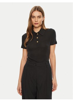 Tommy Hilfiger Polo WW0WW44446 Czarny Slim Fit ze sklepu MODIVO w kategorii Bluzki damskie - zdjęcie 181128810