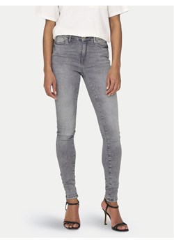 ONLY Jeansy Power 15231450 Szary Skinny Fit ze sklepu MODIVO w kategorii Jeansy damskie - zdjęcie 181128850