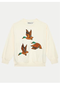 Mini Rodini Bluza Ducks 2272001311 Écru Regular Fit ze sklepu MODIVO w kategorii Bluzy dziewczęce - zdjęcie 181128880