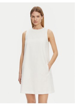 Weekend Max Mara Sukienka codzienna Racer 2515221102 Biały Regular Fit ze sklepu MODIVO w kategorii Sukienki - zdjęcie 181128934