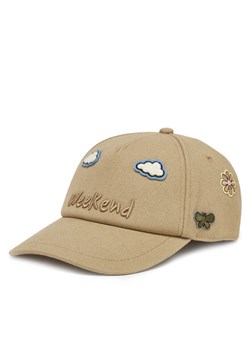 Weekend Max Mara Czapka z daszkiem Urbania 2515571054 Beżowy ze sklepu MODIVO w kategorii Czapki z daszkiem damskie - zdjęcie 181128983