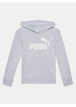 Puma Bluza Ess No. 1 Logo 684897 Błękitny Regular Fit ze sklepu MODIVO w kategorii Bluzy dziewczęce - zdjęcie 181129050