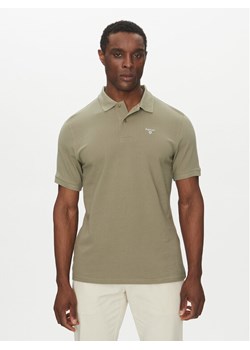 Barbour Polo Original Sports MML0358OL38 Khaki Regular Fit ze sklepu MODIVO w kategorii T-shirty męskie - zdjęcie 181129064