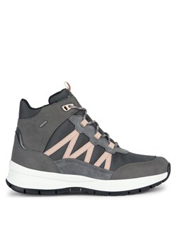 Geox Sneakersy D Braies B Abx D36BEA 011EK C9004 Szary ze sklepu MODIVO w kategorii Buty sportowe damskie - zdjęcie 181129104