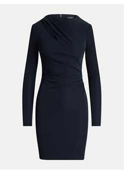 Lauren Ralph Lauren Sukienka koktajlowa 253926430003 Granatowy Slim Fit ze sklepu MODIVO w kategorii Sukienki - zdjęcie 181129184