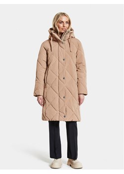 Didriksons Kurtka zimowa Torun 504377 Beżowy Relaxed Fit ze sklepu MODIVO w kategorii Kurtki damskie - zdjęcie 181129224