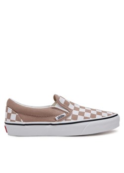 Vans Tenisówki Classic Slip-On VN000D6YE2V1 Beżowy ze sklepu MODIVO w kategorii Trampki damskie - zdjęcie 181129382