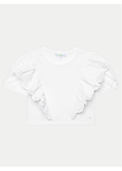 Original Marines T-Shirt DEP3199F Biały Regular Fit ze sklepu MODIVO w kategorii Bluzki dziewczęce - zdjęcie 181129462
