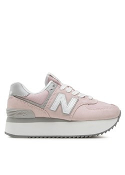 New Balance Sneakersy WL574ZSE Różowy ze sklepu MODIVO w kategorii Buty sportowe damskie - zdjęcie 181129472