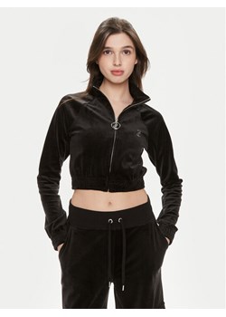 Juicy Couture Bluza Tasha JCWCT24306 Czarny Slim Fit ze sklepu MODIVO w kategorii Bluzy damskie - zdjęcie 181129512