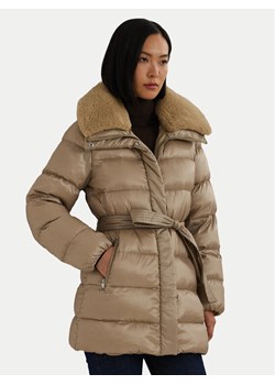 LAUREN RALPH LAUREN Kurtka puchowa 297957500001 Beżowy Regular Fit ze sklepu MODIVO w kategorii Kurtki damskie - zdjęcie 181129601