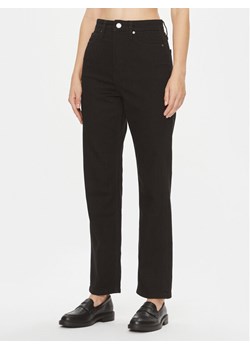 Calvin Klein Jeansy K20K205064 Czarny Straight Fit ze sklepu MODIVO w kategorii Jeansy damskie - zdjęcie 181129652