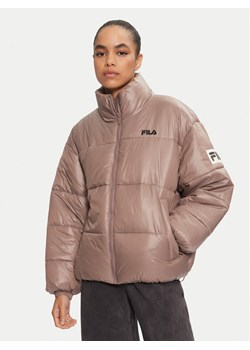 Fila Kurtka zimowa FAW0904 Beżowy Regular Fit ze sklepu MODIVO w kategorii Kurtki damskie - zdjęcie 181129693