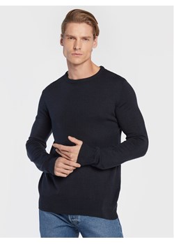 Brave Soul Sweter MK-279PARSEC5 Granatowy Regular Fit ze sklepu MODIVO w kategorii Swetry męskie - zdjęcie 181129911