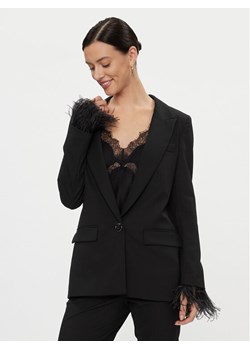 Marella Marynarka Cecco 2330461736200 Czarny Regular Fit - id: 0000303088590 - marki Marella - 181129932 Marella Marynarka Cecco 2330461736200 Czarny Regular Fit ze sklepu MODIVO w kategorii Marynarki damskie - zdjęcie 181129932