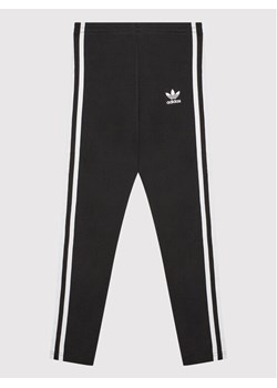 adidas Legginsy adicolor HD2025 Czarny Slim Fit ze sklepu MODIVO w kategorii Spodnie dziewczęce - zdjęcie 181130092