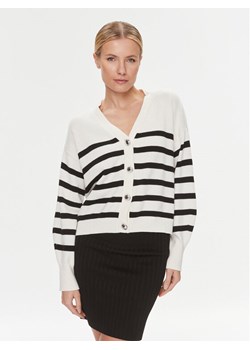 Guess Kardigan W4RR56 Z37L1 Écru Regular Fit ze sklepu MODIVO w kategorii Swetry damskie - zdjęcie 181130131