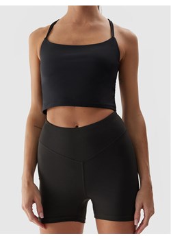 4F Szorty sportowe 4FAW23TFSHF301 Szary Slim Fit ze sklepu MODIVO w kategorii Szorty - zdjęcie 181130250