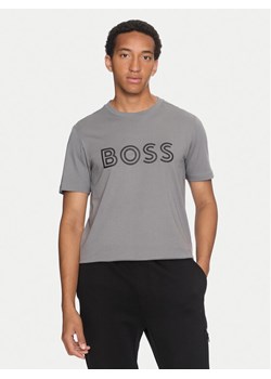 Boss T-Shirt 50519358 Szary Regular Fit ze sklepu MODIVO w kategorii T-shirty męskie - zdjęcie 181130292