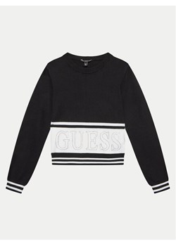 Guess Sweter J4YR01 Z3GW0 Czarny Regular Fit ze sklepu MODIVO w kategorii Swetry dziewczęce - zdjęcie 181130311