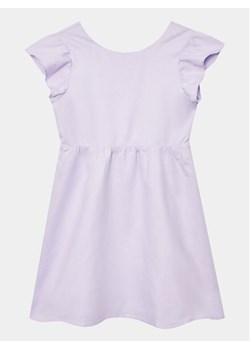 United Colors Of Benetton Sukienka codzienna 4BE7CV01A Fioletowy Regular Fit ze sklepu MODIVO w kategorii Sukienki dziewczęce - zdjęcie 181130343