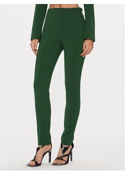 Patrizia Pepe Spodnie materiałowe P0599/A6F5-G570 Zielony Slim Fit ze sklepu MODIVO w kategorii Spodnie damskie - zdjęcie 181130353