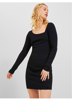 JJXX Sukienka dzianinowa 12243111 Czarny Tight Fit ze sklepu MODIVO w kategorii Sukienki - zdjęcie 181130361