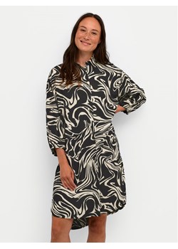 Kaffe Sukienka koszulowa Carmen 10508329 Czarny Loose Fit ze sklepu MODIVO w kategorii Sukienki - zdjęcie 181130372