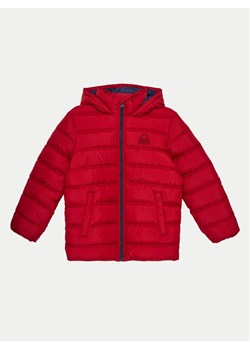 United Colors Of Benetton Kurtka zimowa 2WU0CN016 Bordowy Regular Fit ze sklepu MODIVO w kategorii Kurtki dziewczęce - zdjęcie 181130382