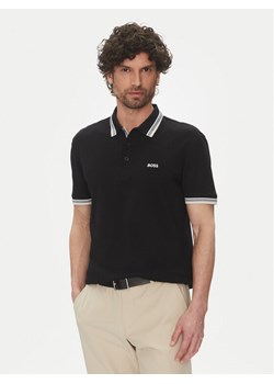 BOSS Polo Paddy 50469055 Szary Regular Fit ze sklepu MODIVO w kategorii T-shirty męskie - zdjęcie 181130423