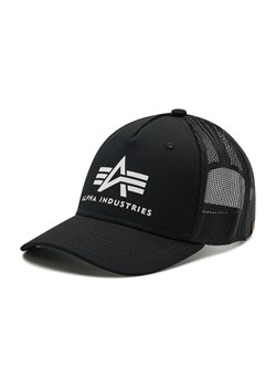 Alpha Industries Czapka z daszkiem Basic Trucker Cap 186902 Czarny ze sklepu MODIVO w kategorii Czapki z daszkiem męskie - zdjęcie 181130510