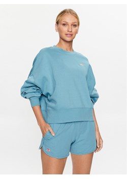 Kappa Bluza 313022 Niebieski Loose Fit ze sklepu MODIVO w kategorii Bluzy damskie - zdjęcie 181130511