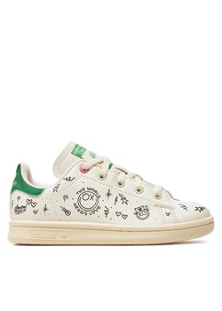 adidas Sneakersy Stan Smith C GY1790 Écru ze sklepu MODIVO w kategorii Buty sportowe dziecięce - zdjęcie 181130600