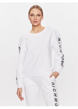 John Richmond Bluza UWP23045FE Biały Modern Fit ze sklepu MODIVO w kategorii Bluzy damskie - zdjęcie 181130614