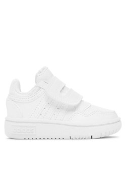 adidas Sneakersy Hoops GW0442 Biały ze sklepu MODIVO w kategorii Buty sportowe dziecięce - zdjęcie 181130722