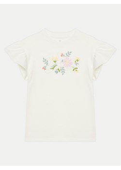 Gap Sukienka codzienna 738639-00 Biały Relaxed Fit ze sklepu MODIVO w kategorii Sukienki dziewczęce - zdjęcie 181130724