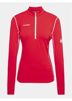 Mammut Bluza techniczna Aenergy 1016-01110-3637-112 Czerwony Regular Fit ze sklepu MODIVO w kategorii Bluzy damskie - zdjęcie 181130803