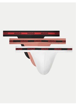 HUGO Komplet 3 par slipów Jock Strap 50532616 Kolorowy ze sklepu MODIVO w kategorii Majtki męskie - zdjęcie 181130950