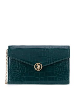 U.S. Polo Assn. Torebka BIUXT8514WVP Zielony ze sklepu MODIVO w kategorii Kopertówki - zdjęcie 181131213