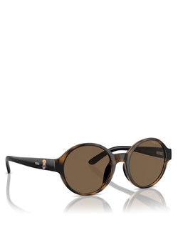 Polo Ralph Lauren Okulary przeciwsłoneczne dziecięce 0PP9508U 500373 Brązowy ze sklepu MODIVO w kategorii Okulary przeciwsłoneczne dziecięce - zdjęcie 181131260