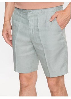 United Colors Of Benetton Szorty materiałowe 4AGH59548 Niebieski Regular Fit ze sklepu MODIVO w kategorii Spodenki męskie - zdjęcie 181131343