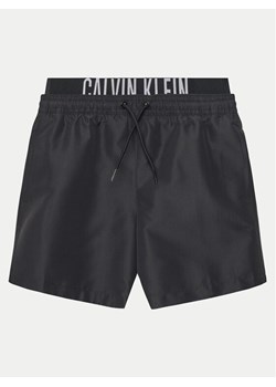 Calvin Klein Swimwear Szorty kąpielowe KV0KV00054 Czarny Regular Fit ze sklepu MODIVO w kategorii Kąpielówki chłopięce - zdjęcie 181131394