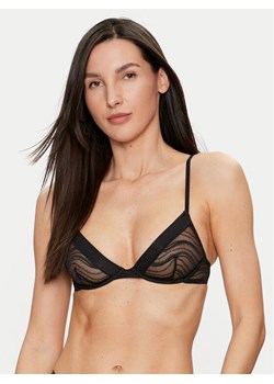 Calvin Klein Underwear Biustonosz z fiszbiną 000QF7717E Czarny ze sklepu MODIVO w kategorii Biustonosze - zdjęcie 181131523
