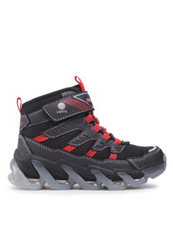Skechers Trzewiki Flash Breeze 400131L/BKRD Czarny - id: 0000300593431 - marki Skechers - 181131563 Skechers Trzewiki Flash Breeze 400131L/BKRD Czarny ze sklepu MODIVO w kategorii Buty zimowe dziecięce - zdjęcie 181131563